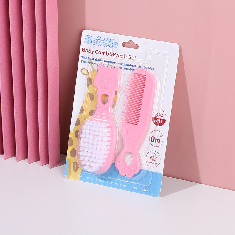 Baby Products Kit For Newborn - Zestaw produktów do pielęgnacji niemowląt Grzebień