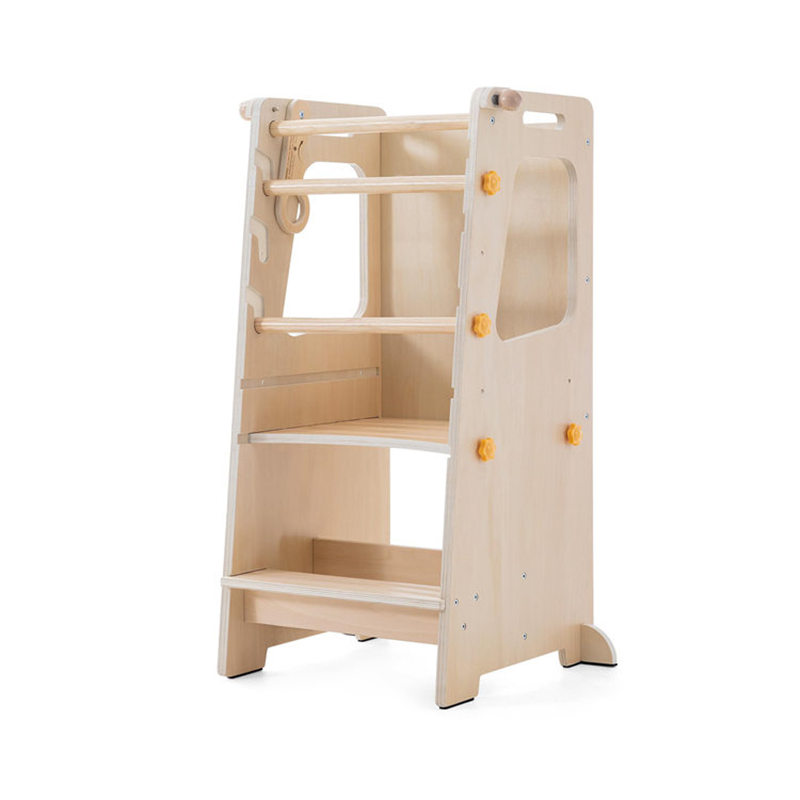 Toddler Learning Tower - Drewniana składana wieża do nauki dla