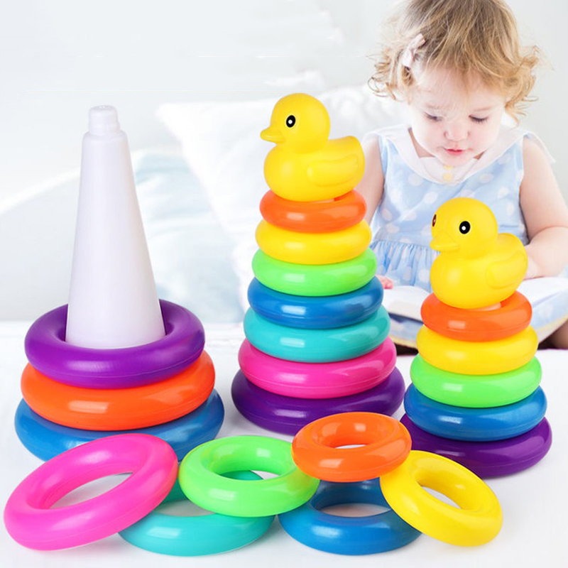 Toddler Learning Tower - Zabawki Montessori do układania dla niemowląt