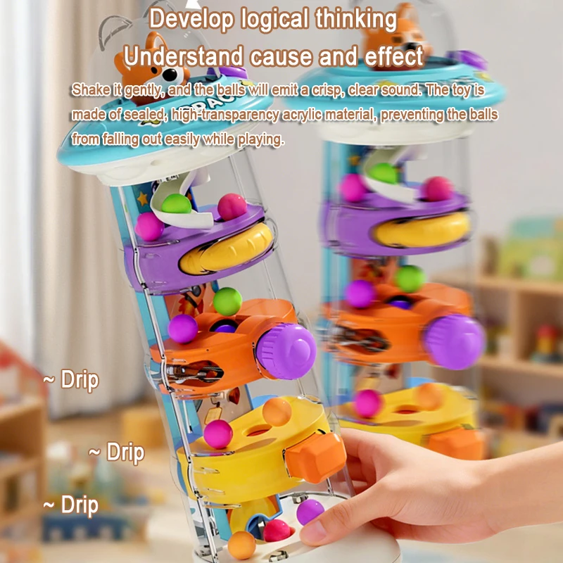 Zabawka Montessori - Wieża z k – Toddler Learning Tower recenzja i cena
