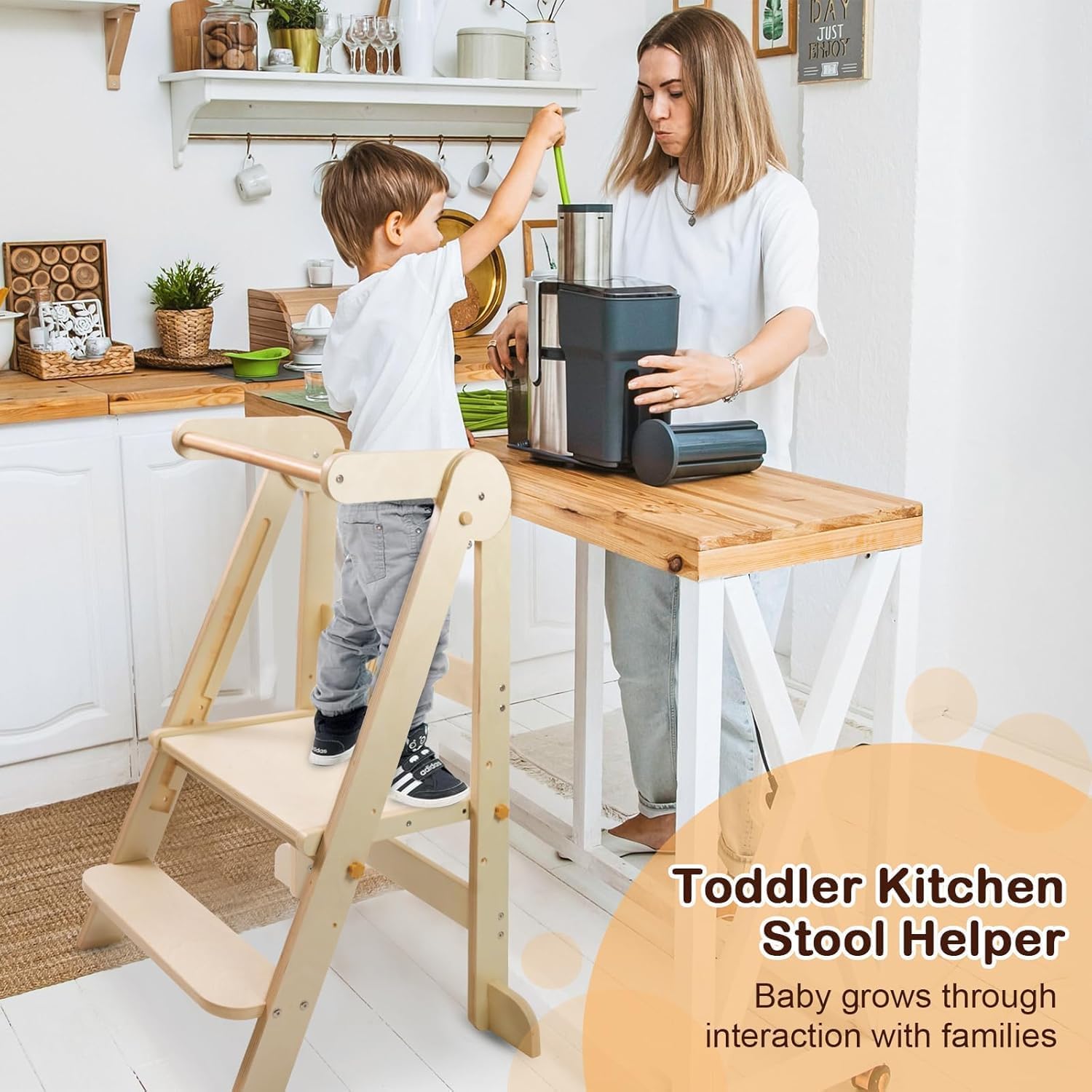 Składana kuchnia dla malucha,  – Toddler Learning Tower recenzja i cena