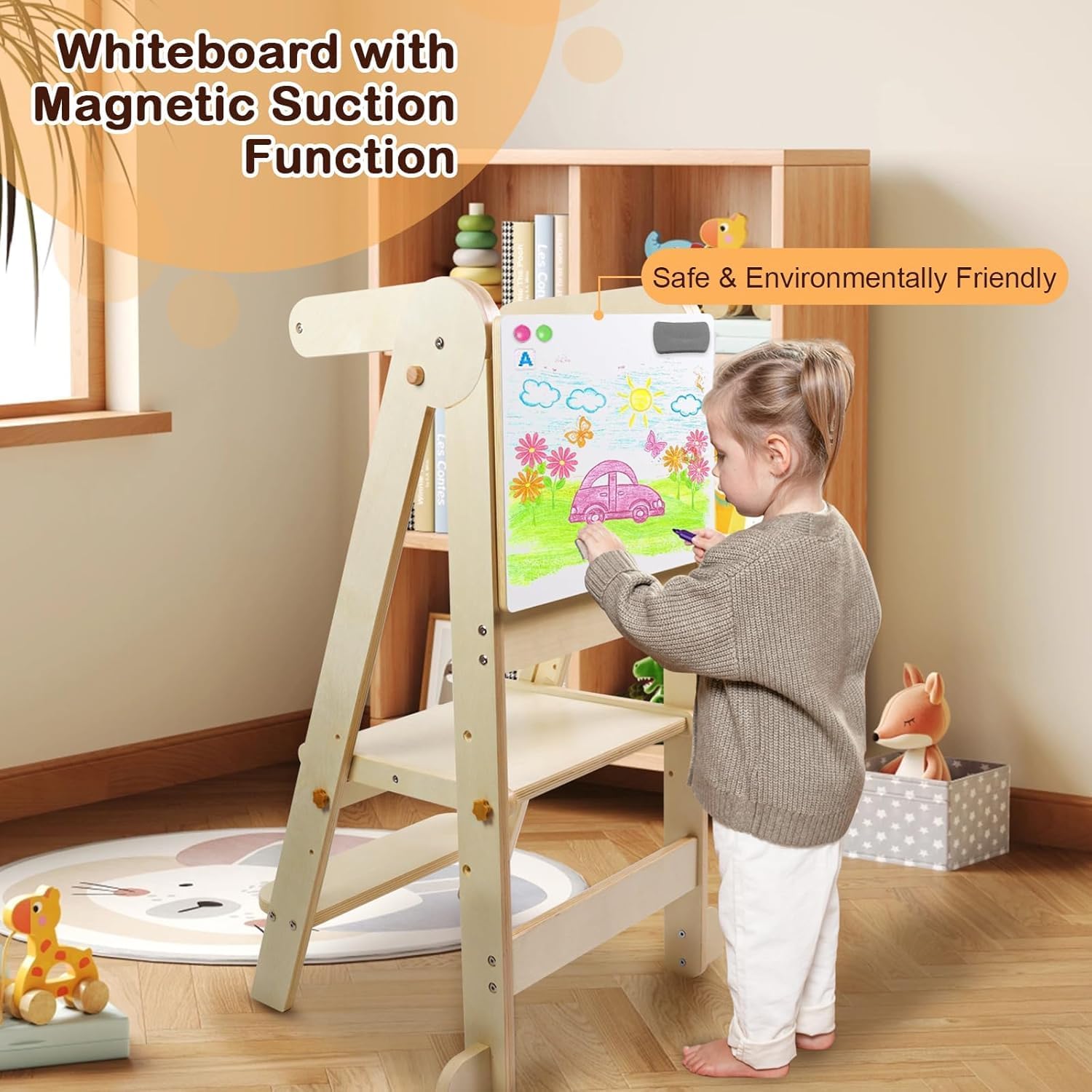 Składana kuchnia dla malucha,  – Toddler Learning Tower recenzja i cena