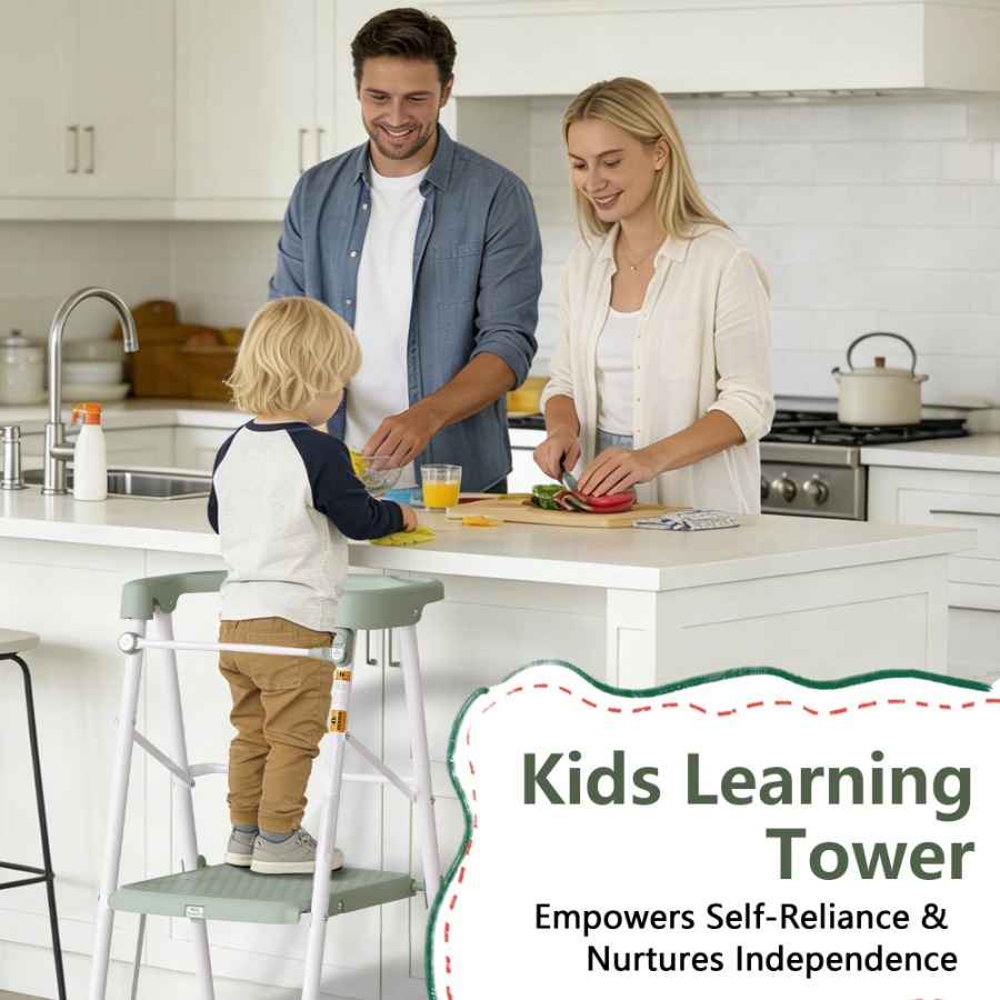 Stołek kuchenny dla malucha, s – Toddler Learning Tower recenzja i cena