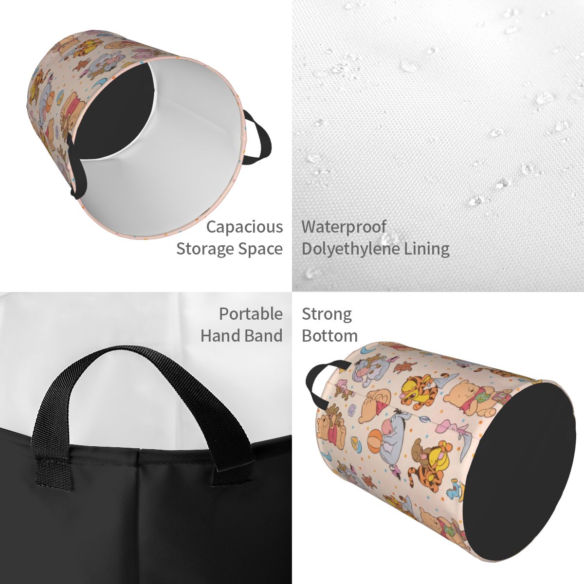 Niestandardowy kosz na pranie  – Baby Products Hamper recenzja i cena