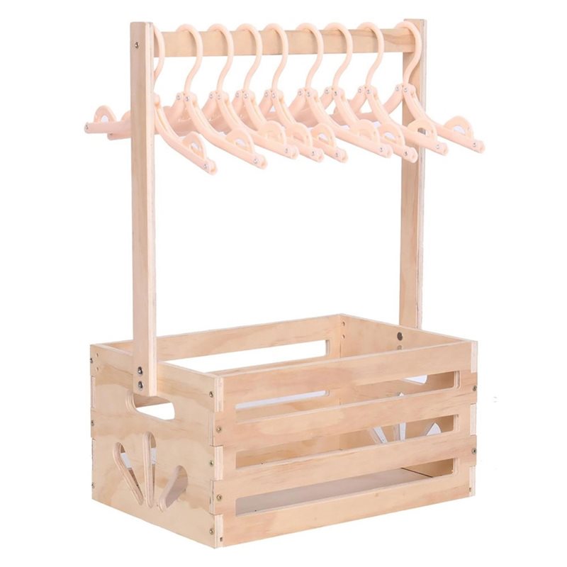 A25F - Drewniany kosz na preze – Baby Products Hamper recenzja i cena