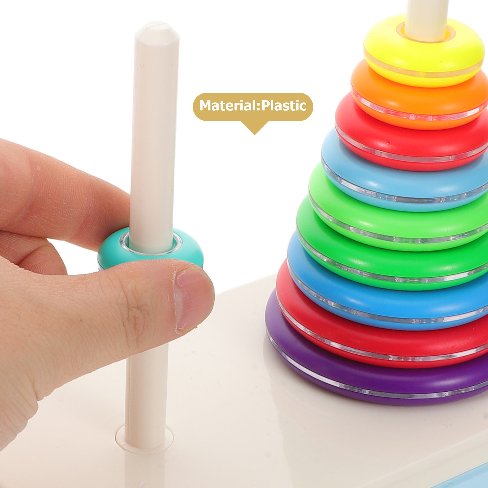 Gra w układanie wież w Hanoi d – Toddler Learning Tower recenzja i cena