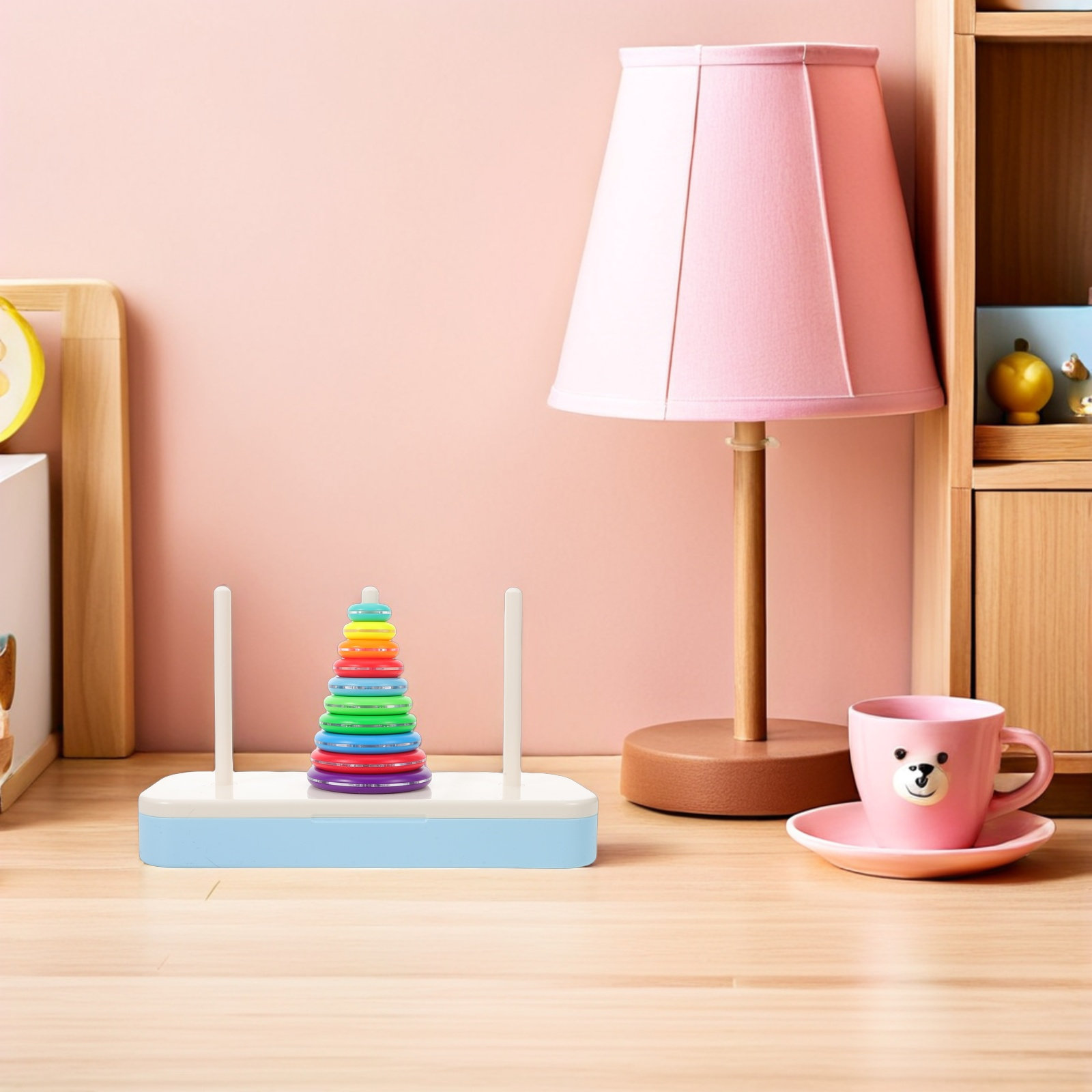 Gra w układanie wież w Hanoi d – Toddler Learning Tower recenzja i cena