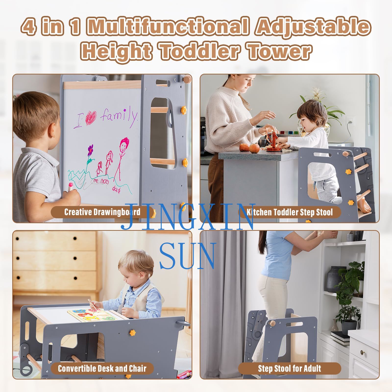 Wieża edukacyjna dla malucha 4 – Toddler Learning Tower recenzja i cena
