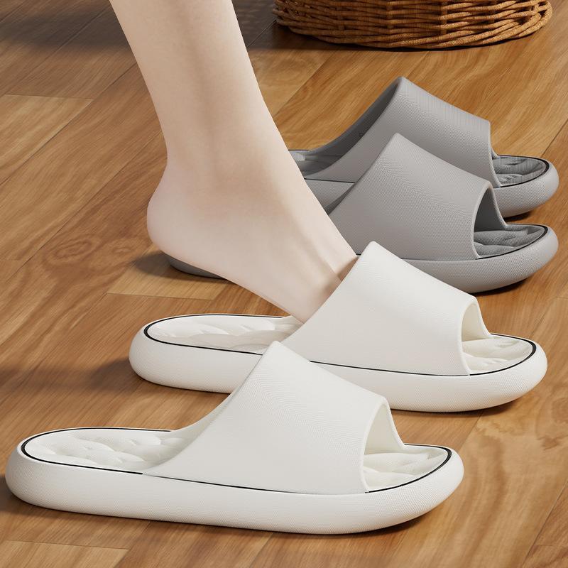 Klapki z wzorem linii dla par  – Baby Gate Stairs recenzja i cena